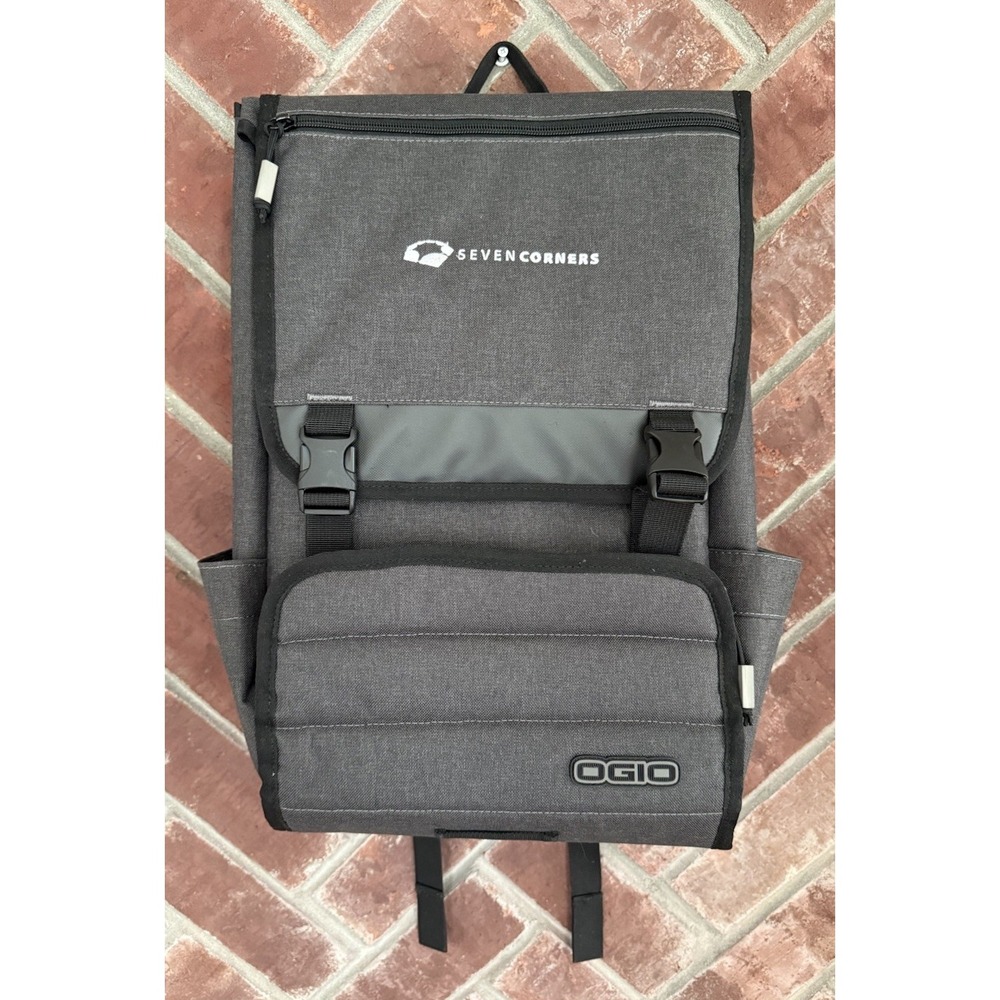 OGIO BC Coalition Apex Rucksack 17" Computer Laptop Backpack Gray Black